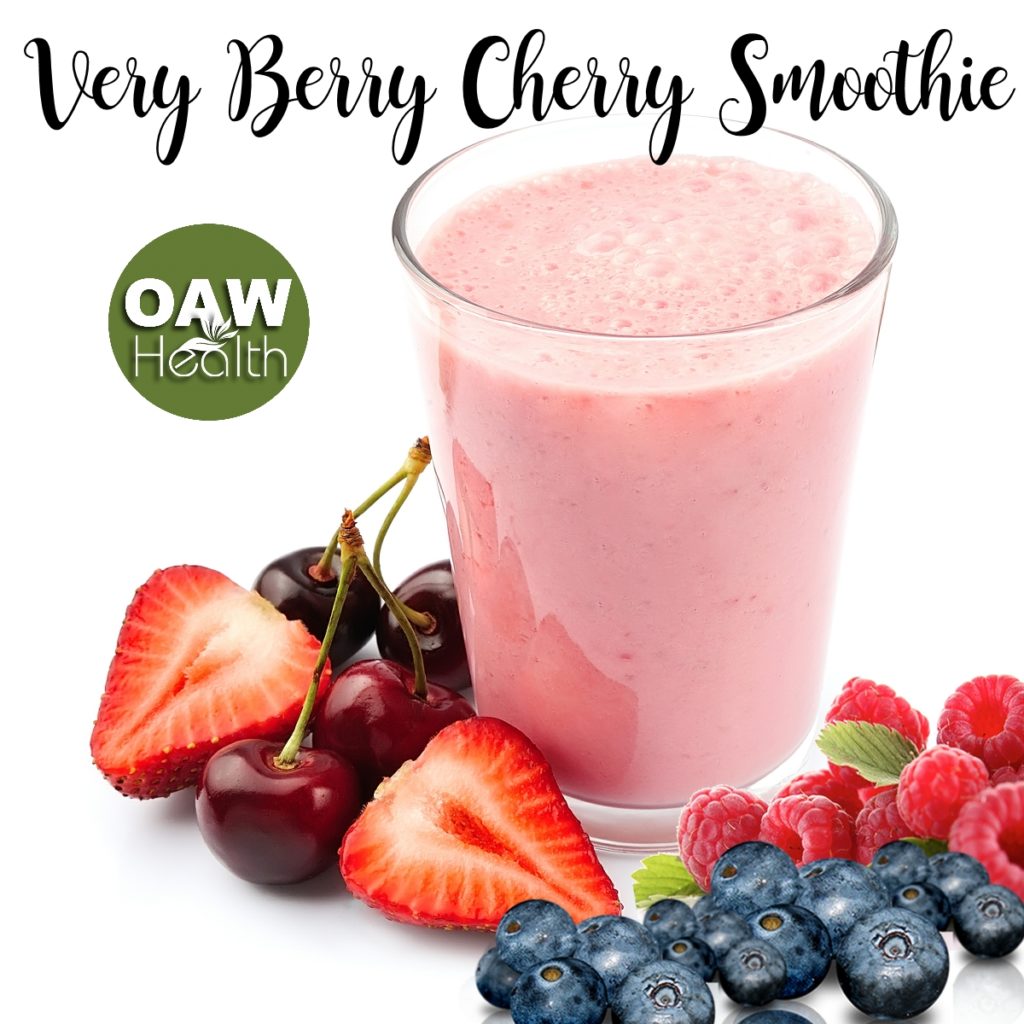 Very Berry Cherry Smoothie